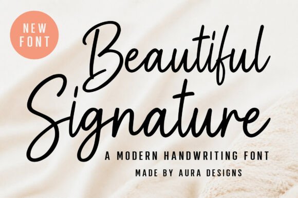 Beautiful Signature: Elevating Modern Design with Handwritten Charm