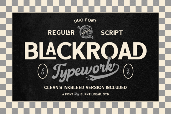 Blackroad: A Bold Typeface for Rugged, Authentic Design