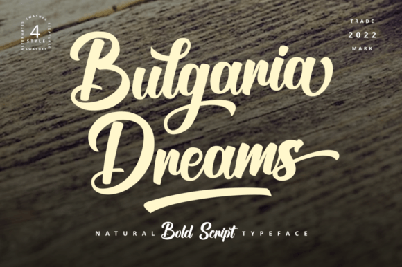 Bulgaria Dreams: A Font for Authentic Branding