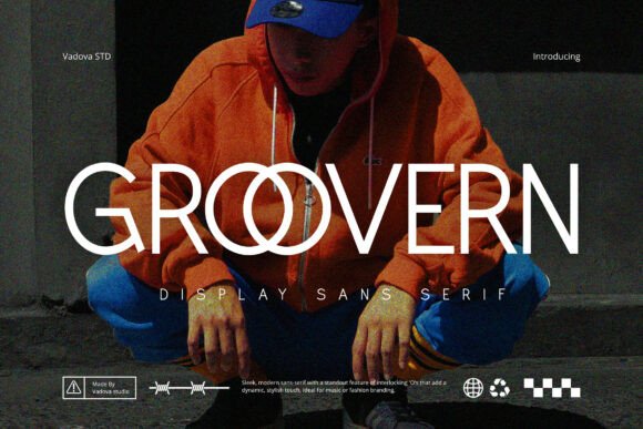 Groovern: The Modern Typeface for Bold Brands