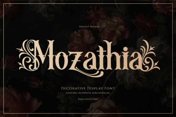 Mozathia: Crafting a Dark Romance Brand Identity