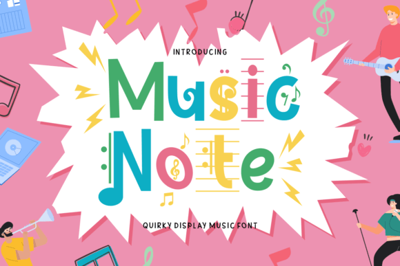 Music Note: Where Typography Meets Melody