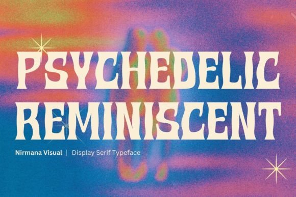 Psychedelic Reminiscent: A Font for Bold, Retro-Forward Designs