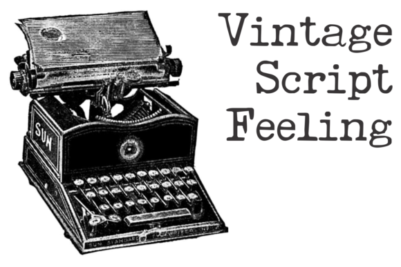 Remington Weather: Give Your Projects a Distressed Typewriter Edge
