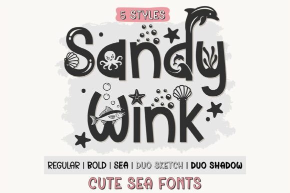 Sandy Wink Sea: More Than Just a Font, It's a Vibe