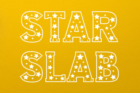 Star Slab: A Bold Typeface for Cosmic Branding