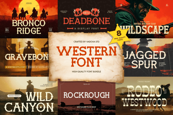 The Western Bundle: A Designer's Guide to Frontier Typography