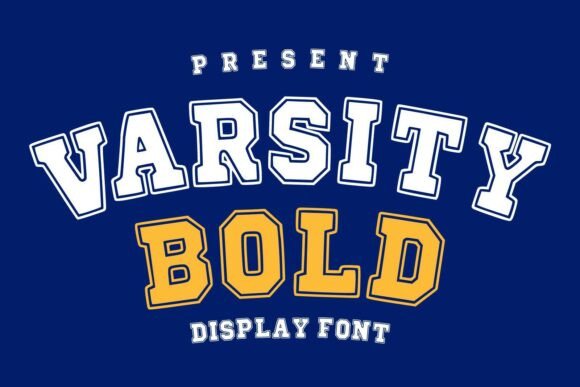Varsity Bold: The Sporty Typeface for Dynamic Projects