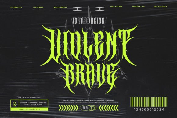 Violent Brave: The Typeface That Commands Attention