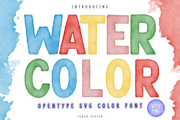 Watercolor: A Realistic Brush Stroke Typeface for Authentic Design